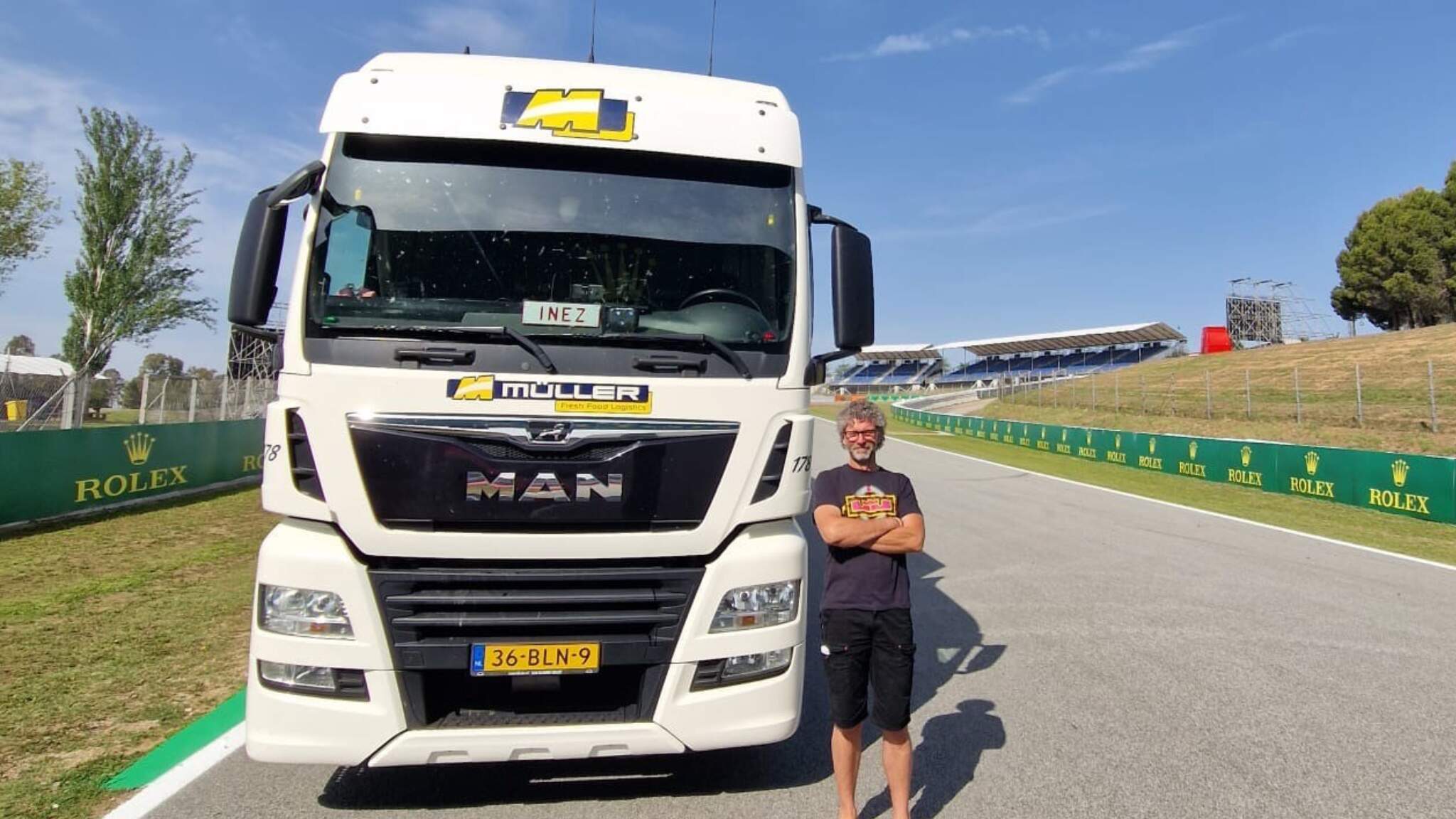 Jan Lensink erfüllte sich seinen Kindheitstraum und wurde Lkw-Fahrer. Jan Lensink erfüllte sich seinen Kindheitstraum und wurde Lkw-Fahrer.