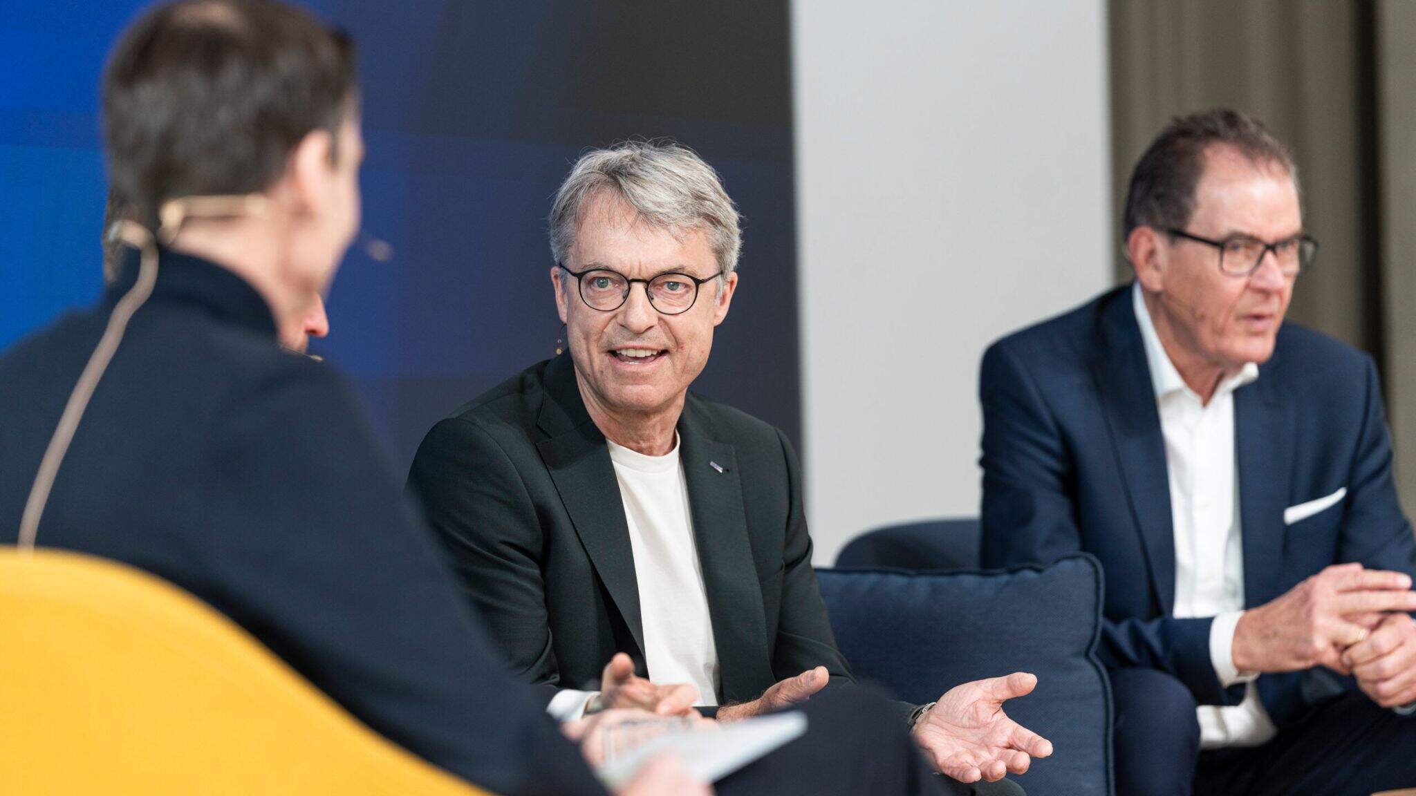 Im Rahmen der Podiumsdiskussion ergab sich ein reger Austausch.
 