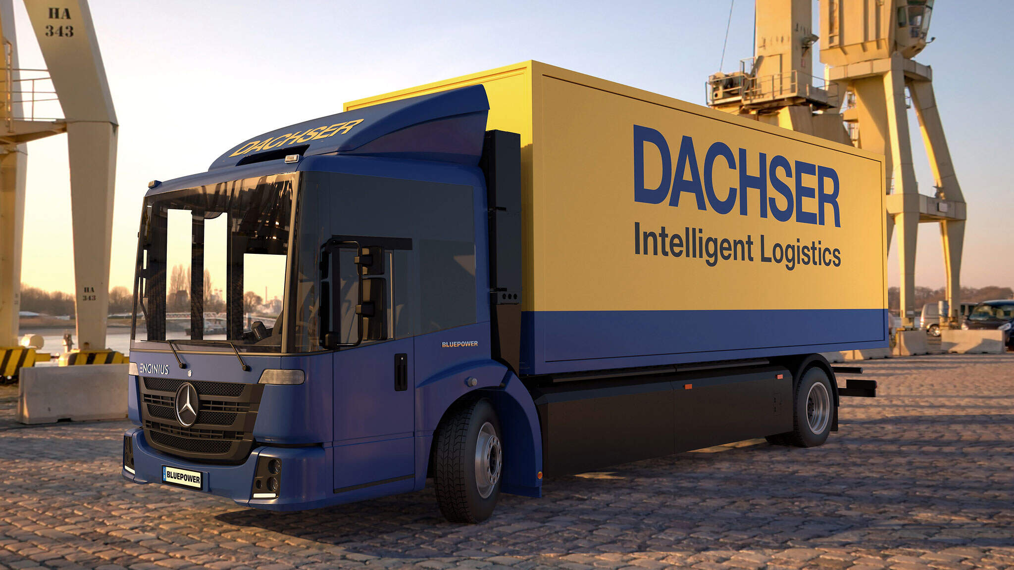 DACHSER met en service ses premiers camions à hydrogène / Source : Faun Gruppe