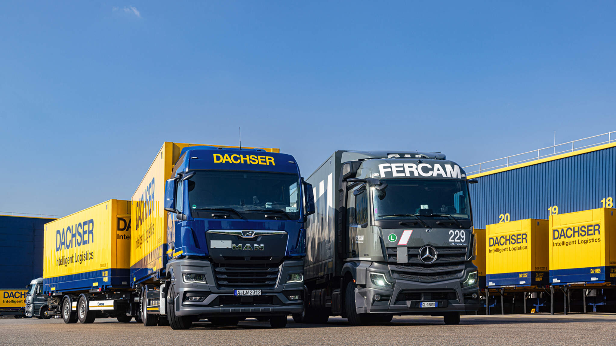 Avec une participation de 80 % dans la nouvelle entreprise DACHSER & FERCAM Italia S.r.l., DACHSER renforce et complète son réseau européen. Avec une participation de 80 % dans la nouvelle entreprise DACHSER & FERCAM Italia S.r.l., DACHSER renforce et complète son réseau européen.