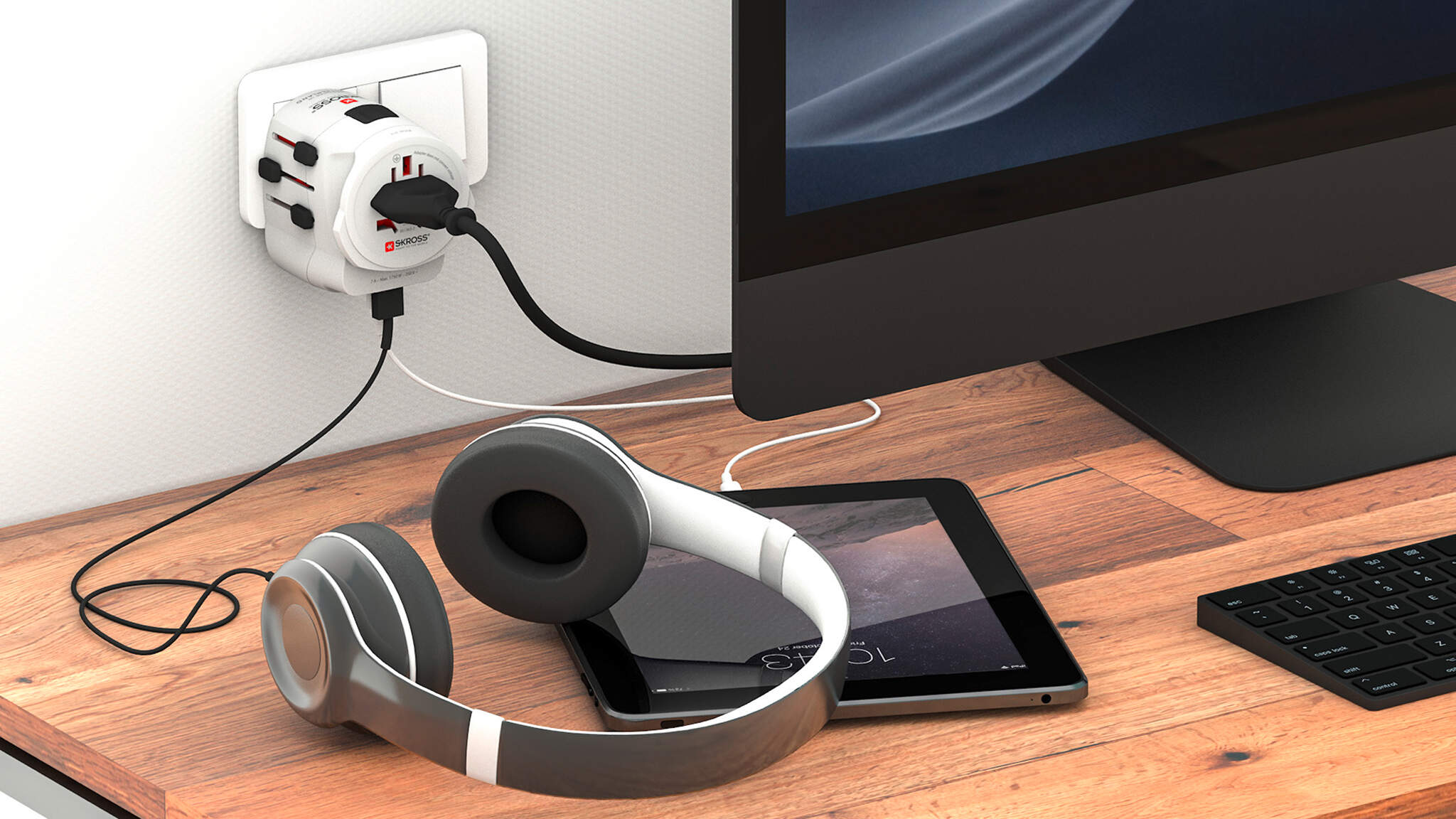 Un adaptateur de voyage ne connaît pas de frontières Un adaptateur de voyage ne connaît pas de frontières