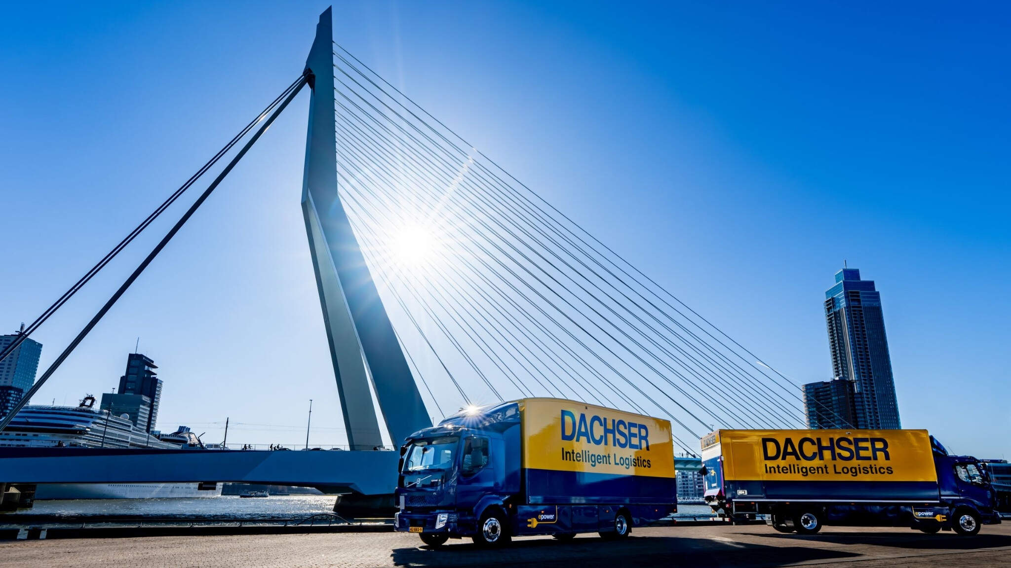 Avec 60 v&eacute;hicules &eacute;lectriques et 13 v&eacute;los-cargos, DACHSER Emission-Free Delivery est actif dans dix pays.
 
