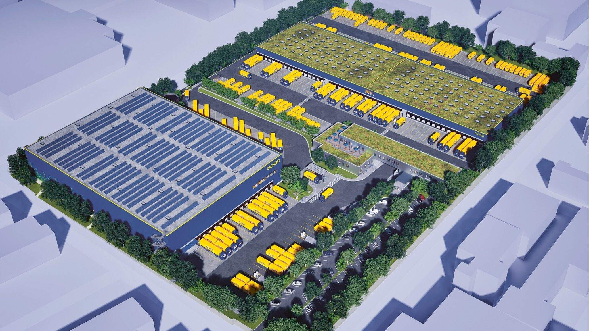 &Agrave; Unna, DACHSER a inaugur&eacute; un nouveau centre logistique ultramoderne, une v&eacute;ritable r&eacute;f&eacute;rence pour les sites logistiques de demain.
 